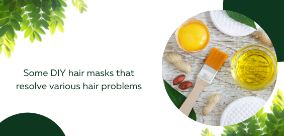Some DIY hair masks that resolve various hair problems