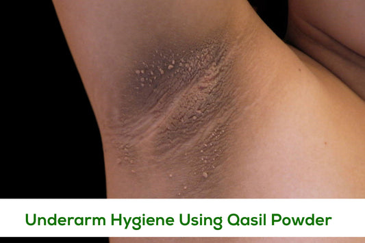 How to naturally take care of your underarm hygiene with Qasil powder