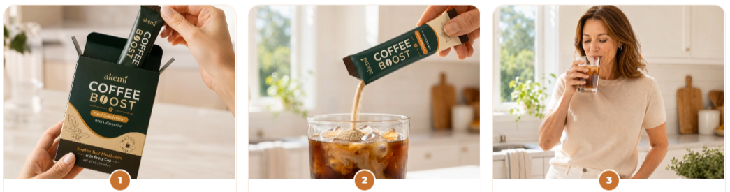 Akemi Coffee Boost How to use