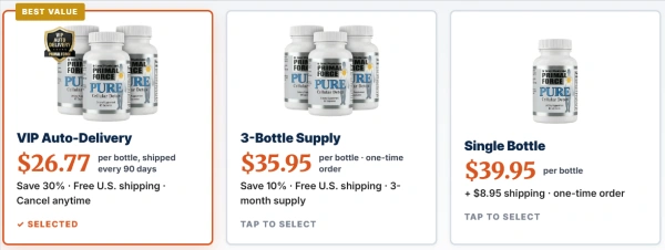 Pure Cellular Detox Price
