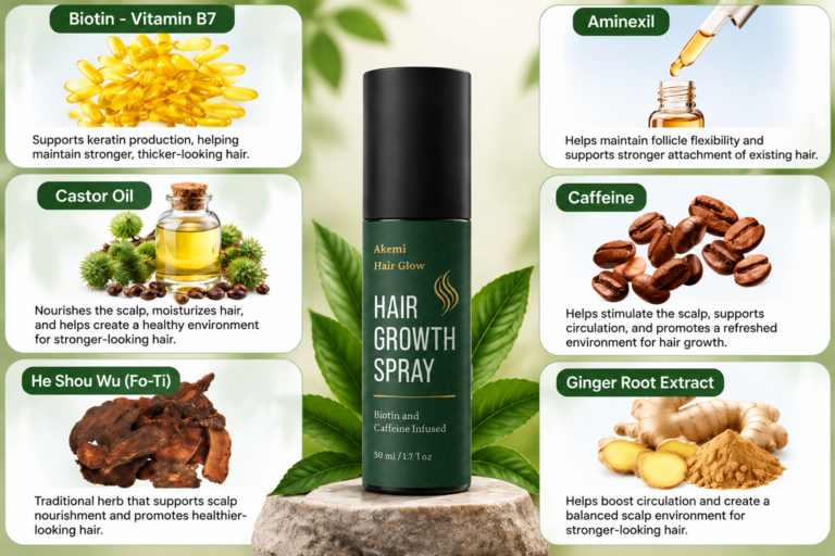 Akemi Hair Glow Ingredients